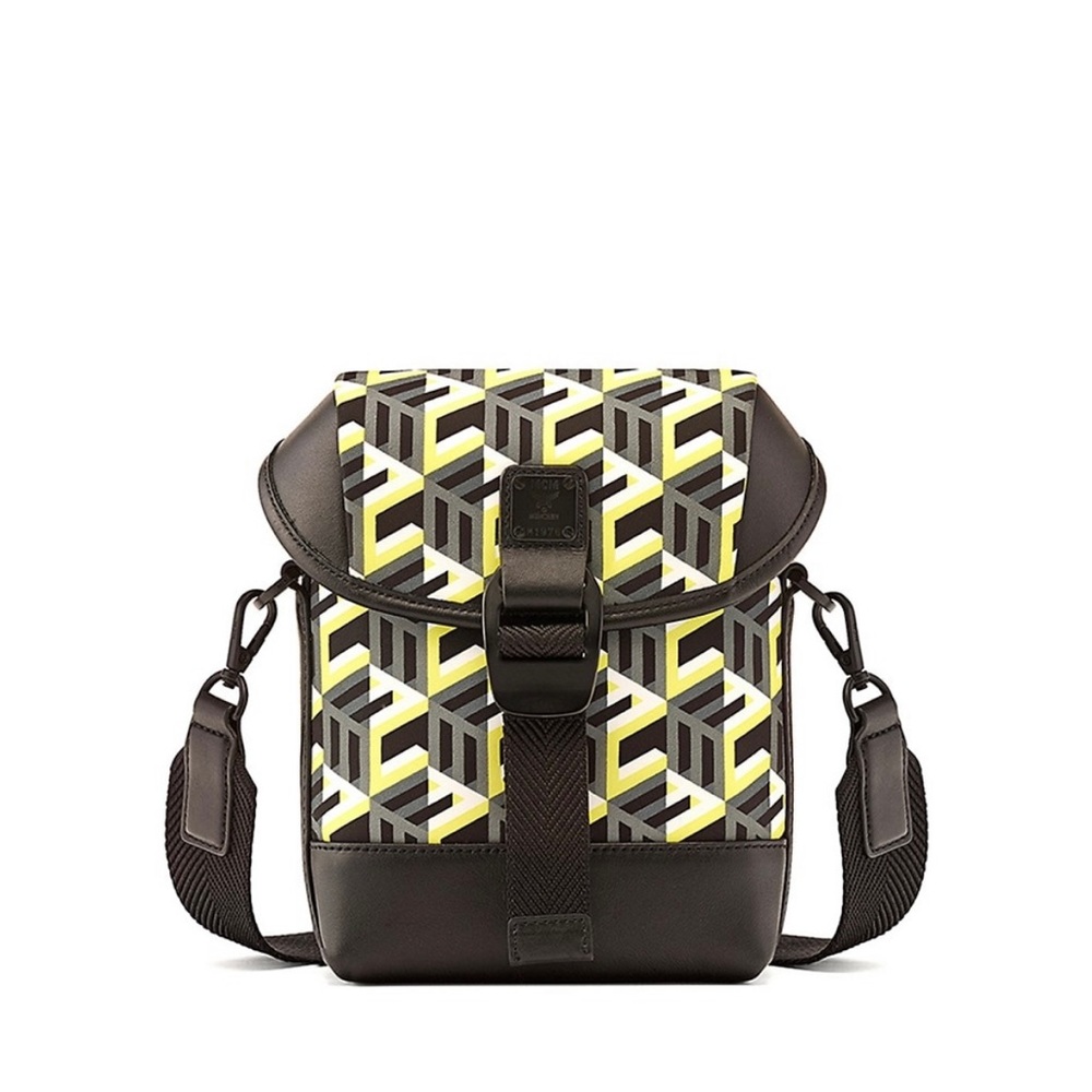 MCM
Cubic Logo Nylon Crossbody Bag Small